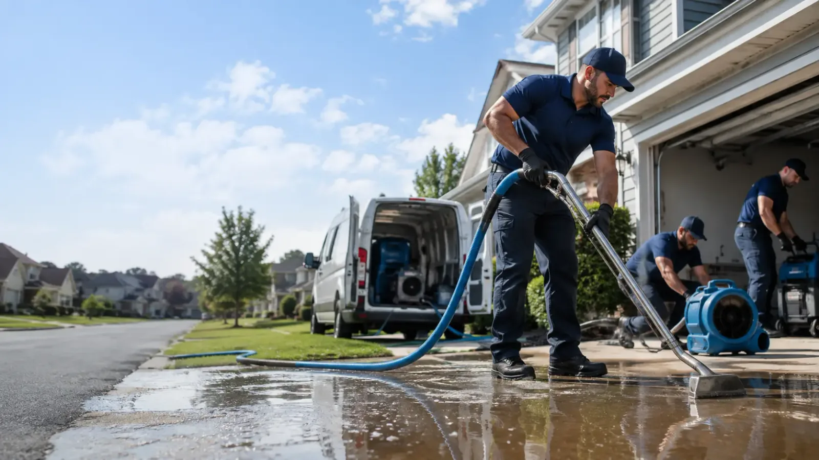 Flood Damage Restoration in Iron Belt, WI